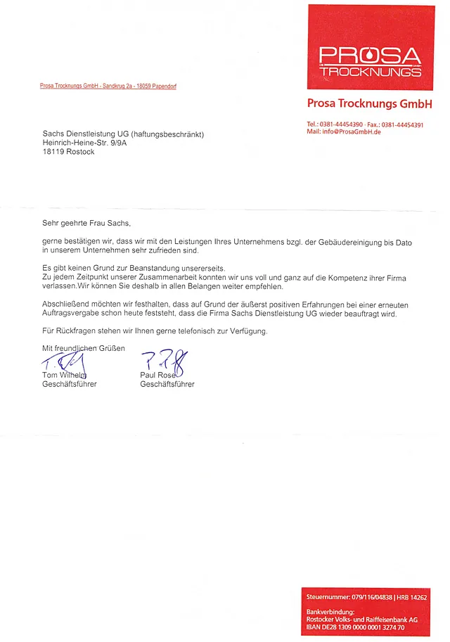 Sachs Dienstleistung UG